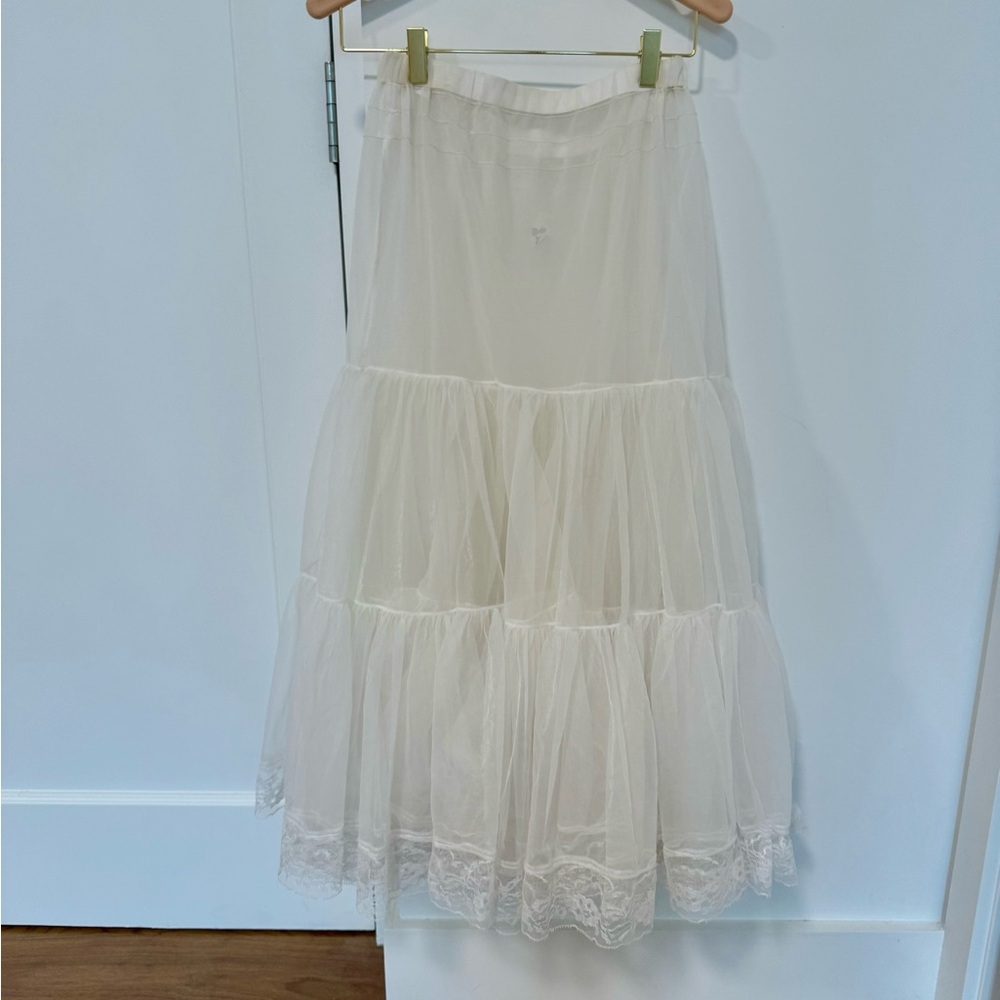 Cute white ballerina skirt